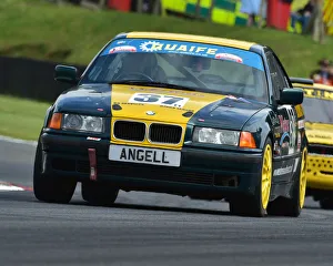 <b class=qtipBold><figcaption>CM24 0223 Ken Angell, BMW 328i E36</figcaption></b><br>Ken Angell, BMW 328i E36, Bernie's V8s, US Muscle Cars, American Speedfest VI, Brands Hatch, June 2018, automobiles, Autosport, cars, circuit racing, England, entertainment, European, June 2018, Kent, motor racing, motor sport, motorracing, racing, track racing, nostalgia, classic cars, historic cars, sports cars,<br><em>© 2018 Chris McEvoy, www.cjm-photography.co.uk, all rights reserved</em> CM24 0223 Ken Angell, BMW 328i E36