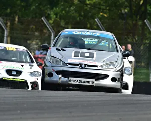 <b class=qtipBold><figcaption>CM24 0295 Bradley Lane, Peugeot 206</figcaption></b><br>Bradley Lane, Peugeot 206, SpeedFest Saloons, American Speedfest VI, Brands Hatch, June 2018, automobiles, Autosport, cars, circuit racing, England, entertainment, European, June 2018, Kent, motor racing, motor sport, motorracing, racing, track racing, nostalgia, classic cars, historic cars, sports cars,<br><em>© 2018 Chris McEvoy, www.cjm-photography.co.uk, all rights reserved</em> CM24 0295 Bradley Lane, Peugeot 206