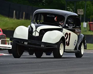 <b class=qtipBold><figcaption>CM24 0452 BriSCA Heritage Stock Car</figcaption></b><br>BriSCA Heritage Stock Car, British Stock Car Association, American Speedfest VI, Brands Hatch, June 2018, automobiles, Autosport, Brands Hatch, cars, circuit racing, classic cars, England, entertainment, European, Heritage Stock Cars, historic cars, Kent, motor racing, motor sport, motorracing, nostalgia, racing, sports cars, track racing, Stock cars, MSV,<br><em>© 2018 Chris McEvoy, www.cjm-photography.co.uk, all rights reserved</em> CM24 0452 BriSCA Heritage Stock Car