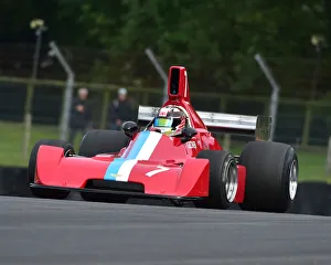 <b class=qtipBold><figcaption>CM24 0588 Neil Glover, Chevron B37</figcaption></b><br>Neil Glover, Chevron B37, Anglo American 5000s, American Speedfest VI, Brands Hatch, June 2018, automobiles, Autosport, cars, circuit racing, England, entertainment, European, June 2018, Kent, motor racing, motor sport, motorracing, racing, track racing, nostalgia, classic cars, historic cars, sports cars, Formula 5000, F5000,<br><em>© 2018 Chris McEvoy, www.cjm-photography.co.uk, all rights reserved</em> CM24 0588 Neil Glover, Chevron B37