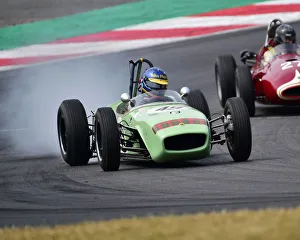 <b class=qtipBold><figcaption>CM24 2854 Andrew Beaumont, Lotus 18</figcaption></b><br>Andrew Beaumont, Lotus 18, HGPCA Pre66, Historic Grand Prix Cars, HSCC Legends of Brands Hatch Super Prix, June - July 2018, 2018, Autosport, Brands Hatch, cars, classic cars, classic motor sport, England, Historic Sports Car Club, Kent, motor sport, nostalgia, racing, racing cars, speed, circuit racing, auto sport, vehicles, racing, open wheelers, outdoors,<br><em>© 2018 Chris McEvoy, www.cjm-photography.co.uk, all rights reserved</em> CM24 2854 Andrew Beaumont, Lotus 18