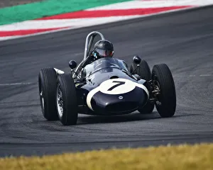 <b class=qtipBold><figcaption>CM24 2858 Paul Griffin, Cooper T51</figcaption></b><br>Paul Griffin, Cooper T51, HGPCA Pre66, Historic Grand Prix Cars, HSCC Legends of Brands Hatch Super Prix, June - July 2018, 2018, Autosport, Brands Hatch, cars, classic cars, classic motor sport, England, Historic Sports Car Club, Kent, motor sport, nostalgia, racing, racing cars, speed, circuit racing, auto sport, vehicles, racing, open wheelers, outdoors,<br><em>© 2018 Chris McEvoy, www.cjm-photography.co.uk, all rights reserved</em> CM24 2858 Paul Griffin, Cooper T51