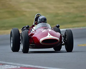 <b class=qtipBold><figcaption>CM24 2877 Steve Hart, Cooper T51</figcaption></b><br>Steve Hart, Cooper T51, HGPCA Pre66, Historic Grand Prix Cars, HSCC Legends of Brands Hatch Super Prix, June - July 2018, 2018, Autosport, Brands Hatch, cars, classic cars, classic motor sport, England, Historic Sports Car Club, Kent, motor sport, nostalgia, racing, racing cars, speed, circuit racing, auto sport, vehicles, racing, open wheelers, outdoors,<br><em>© 2018 Chris McEvoy, www.cjm-photography.co.uk, all rights reserved</em> CM24 2877 Steve Hart, Cooper T51