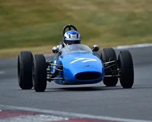 <b class=qtipBold><figcaption>CM24 2885 Malcolm Cook, Brabham BT10</figcaption></b><br>Malcolm Cook, Brabham BT10, HGPCA Pre66, Historic Grand Prix Cars, HSCC Legends of Brands Hatch Super Prix, June - July 2018, 2018, Autosport, Brands Hatch, cars, classic cars, classic motor sport, England, Historic Sports Car Club, Kent, motor sport, nostalgia, racing, racing cars, speed, circuit racing, auto sport, vehicles, racing, open wheelers, outdoors,<br><em>© 2018 Chris McEvoy, www.cjm-photography.co.uk, all rights reserved</em> CM24 2885 Malcolm Cook, Brabham BT10