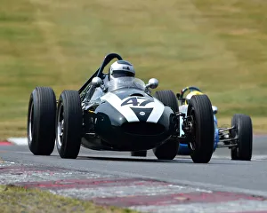 <b class=qtipBold><figcaption>CM24 2922 Brian Jolliffe, Cooper T45</figcaption></b><br>Brian Jolliffe, Cooper T45, HGPCA Pre66, Historic Grand Prix Cars, HSCC Legends of Brands Hatch Super Prix, June - July 2018, 2018, Autosport, Brands Hatch, cars, classic cars, classic motor sport, England, Historic Sports Car Club, Kent, motor sport, nostalgia, racing, racing cars, speed, circuit racing, auto sport, vehicles, racing, open wheelers, outdoors,<br><em>© 2018 Chris McEvoy, www.cjm-photography.co.uk, all rights reserved</em> CM24 2922 Brian Jolliffe, Cooper T45