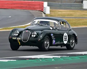 <b class=qtipBold><figcaption>CM24 9131 Marc Gordon, Jaguar XK150</figcaption></b><br>Marc Gordon, Jaguar XK150, Stirling Moss Trophy, pre-61 sports cars, Silverstone Classic, July 2018, Silverstone, Northamptonshire, England, circuit racing, cjm-photography, Classic Racing Cars, competition, historic racing cars, Historic Sports Car Club, HSCC, motor racing, motorsport, Northamptonshire, nostalgia, retro, rocking and racing, speed, vehicles, racing cars, sports cars,<br><em>© 2018 Chris McEvoy, www.cjm-photography.co.uk, all rights reserved</em> CM24 9131 Marc Gordon, Jaguar XK150