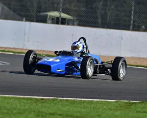 <b class=qtipBold><figcaption>CM26 0595 Brian Morris, Lola T200</figcaption></b><br>Brian Morris, Lola T200, Historic Formula Ford, HFF, HSCC, Silverstone Finals, Silverstone, October 2018, cars, Classic Racing Cars, Historic Racing, Historic Sports Car Club, autosport, motor racing, motor sport, nostalgia, racing cars, outdoors, racing, circuit racing, racing, speed, Indy circuit, open wheelers, single seaters, monoposto,<br><em>© 2018 Chris McEvoy, www.cjm-photography.co.uk, all rights reserved</em> CM26 0595 Brian Morris, Lola T200