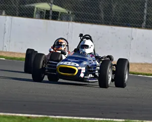 <b class=qtipBold><figcaption>CM26 0612 Roger Arnold, Merlyn Mk20</figcaption></b><br>Roger Arnold, Merlyn Mk20, Historic Formula Ford, HFF, HSCC, Silverstone Finals, Silverstone, October 2018, cars, Classic Racing Cars, Historic Racing, Historic Sports Car Club, autosport, motor racing, motor sport, nostalgia, racing cars, outdoors, racing, circuit racing, racing, speed, Indy circuit, open wheelers, single seaters, monoposto,<br><em>© 2018 Chris McEvoy, www.cjm-photography.co.uk, all rights reserved</em> CM26 0612 Roger Arnold, Merlyn Mk20