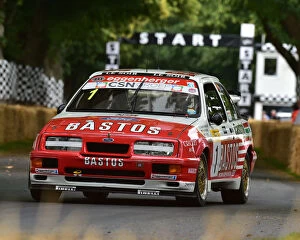 Images Dated 7th July 2019: CM28 9538 Gianfranco Brancatelli, Ford Sierra Cosworth RS500