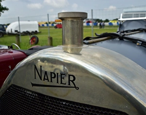 <b class=qtipBold><figcaption>CM3 0395 Napier</figcaption></b><br>Napier, VSCC Brooklands Double 12 2014. Brooklands, double 12, Double twelve, Historic Racing, nostalgia, old cars, old racing cars, racing cars, Veteran Sports Car Club, VSCC, VSCC Brooklands Double 12 2014, motor sport, cars, racing, speed test,<br><em>© (C)2014 Chris McEvoy, all rights reserved, www.cjm-photography.co.uk.</em> CM3 0395 Napier