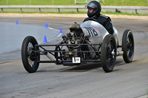 <b class=qtipBold><figcaption>CM3 0473 Gary Clare, Grannie</figcaption></b><br>Gary Clare, Grannie, VSCC Brooklands Double 12 2014, Brooklands, double 12, Double twelve, Historic Racing, nostalgia, old cars, old racing cars, racing cars, Veteran Sports Car Club, VSCC, VSCC Brooklands Double 12 2014,<br><em>© (C)2014 Chris McEvoy, all rights reserved, www.cjm-photography.co.uk.</em> CM3 0473 Gary Clare, Grannie
