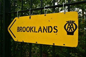 <b class=qtipBold><figcaption>CM3 0639 Brooklands Sign</figcaption></b><br>Brooklands Sign, VSCC Brooklands Double 12 2014, Brooklands, double 12, Double twelve, Historic Racing, nostalgia, old cars, old racing cars, racing cars, Veteran Sports Car Club, VSCC, VSCC Brooklands Double 12 2014,<br><em>© (C)2014 Chris McEvoy, all rights reserved, www.cjm-photography.co.uk.</em> CM3 0639 Brooklands Sign