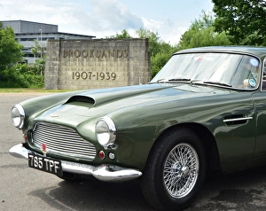 <b class=qtipBold><figcaption>CM3 0725 Aston Martin, Brooklands</figcaption></b><br>Aston Martin, Brooklands, VSCC Brooklands Double 12 2014, Brooklands, double 12, Double twelve, Historic Racing, nostalgia, old cars, old racing cars, racing cars, Veteran Sports Car Club, VSCC, VSCC Brooklands Double 12 2014,<br><em>© (C)2014 Chris McEvoy, all rights reserved, www.cjm-photography.co.uk.</em> CM3 0725 Aston Martin, Brooklands