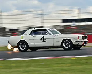 Motor Racing Legends Collection: CM31 1406 Jon Miles, Dave Coyne, Mark Wright, Ford Mustang