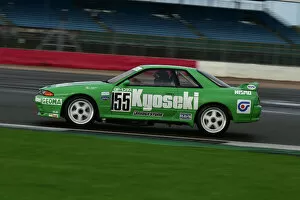 Motor Racing Legends Collection: CM32 3478 Andy Middlehurst, Nissan Skyline