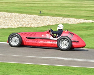 <b class=qtipBold><figcaption>CM4 9099 Klaus Lehr, Maserati 4CLT</figcaption></b><br>Klaus Lehr, Maserati 4CLT, Goodwood Trophy, Goodwood Revival 2014, 2014, Autosport, Goodwood Revival, Goodwood Revival 2014, Goodwood Revival 2014 Friday, Goodwood Revival 2014 Saturday, motor racing, motor sport, motorsport, nostalgia, racing cars, Revival Meeting, Goodwood Trophy, GP, Formula One, Formula Two, Formule Libre,<br><em>© A© 2014 Chris McEvoy, all rights reserved, www.cjm-photography.co.uk.</em> CM4 9099 Klaus Lehr, Maserati 4CLT
