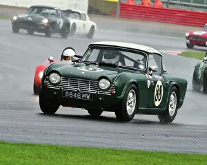Images Dated 18th October 2014: CM5 4026 Andy Somerville, Triumph TR4, 8646 MW