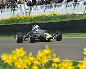 <b class=qtipBold><figcaption>CM6 3297 John Pearson, Lotus-Ford 41</figcaption></b><br>John Pearson, Lotus-Ford 41, Derek Bell Cup, Formula 3, Goodwood 73rd MM March 2015, 73rd, 73rd Members Meeting, Action, Chris McEvoy, CJM Photography, classic cars, competition, Derek Bell Cup, England, F3, Formula 3, Goodwood, Goodwood 73rd Members Meeting, Goodwood 73rd MM March 2015, GRRC, historic cars, Historic Racing, Lord March, March, members meeting, motor racing, motor sport, motorsport, nostalgia, Race, retro, rivalry, Track, vintage cars racing cars, West Sussex<br><em>© ©2015 Chris McEvoy, all rights reserved, www.cjm-photography.co.uk</em> CM6 3297 John Pearson, Lotus-Ford 41