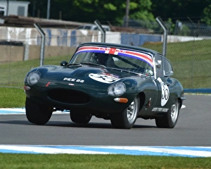 <b class=qtipBold><figcaption>CM8 0153 Robert Gate, Jaguar E-Type</figcaption></b><br>Robert Gate, Jaguar E-Type, PEE 22, 70's Road Sports Championship, HSCC Donington Park 30th May 2015. 30th May 2015, 70's Road Sports, 70's Road Sports Championship, Chris McEvoy, circuit racing, CJM Photography, classic cars, Donington, Donington Park, England, historic cars, Historic Racing, Historic Sports Car Club, HSCC, motor racing, motor sport, motorsport, nostalgia, Race Meeting, retro, sports cars, touring cars, vintage cars racing cars.<br><em>© ©2015 Chris McEvoy, all rights reserved, www.cjm-photography.co.uk</em> CM8 0153 Robert Gate, Jaguar E-Type