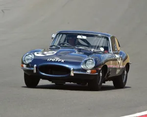 <b class=qtipBold><figcaption>CM8 2322 John Young, Jaguar E-Type</figcaption></b><br>John Young, Jaguar E-Type, 170 FPX, HRDC, Touring Greats, Allstars, American Speedfest Brands Hatch 6th June 2015. 6th June 2015, Allstars, American Speedfest Brands Hatch, American Speedfest III, Autosport, Bonhams Riley, Brands Hatch, cars, circuit racing, England, entertainment, European, Historic Racing Drivers Club, HRDC, John Polson, June 2015, Kent, motor racing, motor sport, NASCAR, racing, saloon cars, touring cars, Touring Greats, track racing<br><em>© ©2015 Chris McEvoy, all rights reserved, www.cjm-photography.co.uk</em> CM8 2322 John Young, Jaguar E-Type