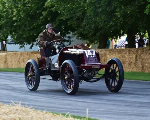 CM8 8717 Eric Leroux, Renault Type K Paris Vienna, 1902 CM8 8717 Eric Leroux, Renault Type K Paris Vienna, 1902