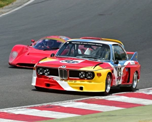 <b class=qtipBold><figcaption>CM9 0686 Sam Thomas, BMW 30CSL</figcaption></b><br>Sam Thomas, BMW 30CSL, Pre 80 Endurance Challenge Series, HSCC Super Prix Brands Hatch 2015, 2015, Autosport, Brands Hatch, cars, circuit racing, classic cars, classic motor sport, Classic Racing, England, Historic Racing, Historic Sports Car Club, HSCC, HSCC Super Prix 11/12 July 2015, HSCC Super Prix July 2015, Kent, motor sport, nostalgia, racing, racing cars, speed, BMW Batmobile,<br><em>© ©2015 Chris McEvoy, all rights reserved, www.cjm-photography.co.uk</em> CM9 0686 Sam Thomas, BMW 30CSL