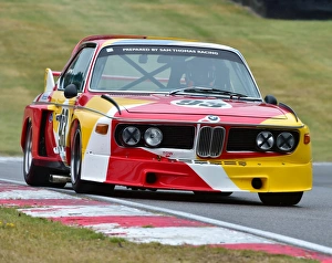<b class=qtipBold><figcaption>CM9 2151 Sam Thomas, BMW 30CSL</figcaption></b><br>Sam Thomas, BMW 30CSL, Pre 80 Endurance Challenge Series, HSCC Super Prix Brands Hatch 2015, 2015, Autosport, Brands Hatch, cars, circuit racing, classic cars, classic motor sport, Classic Racing, England, Historic Racing, Historic Sports Car Club, HSCC, HSCC Super Prix 11/12 July 2015, HSCC Super Prix July 2015, Kent, motor sport, nostalgia, racing, racing cars, speed, BMW Batmobile,<br><em>© ©2015 Chris McEvoy, all rights reserved, www.cjm-photography.co.uk</em> CM9 2151 Sam Thomas, BMW 30CSL