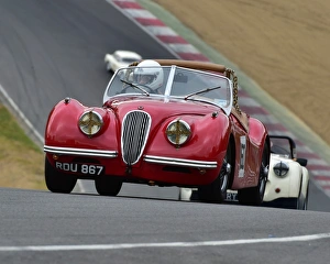 <b class=qtipBold><figcaption>CM9 3074 Geoff Ottley, Jaguar XK120</figcaption></b><br>Geoff Ottley, Jaguar XK120, RDU 867, Historic Roadsports, Fiscar Intermarque Chalenge, HSCC Super Prix Brands Hatch 2015, 2015, Autosport, Brands Hatch, cars, circuit racing, classic cars, classic motor sport, Classic Racing, England, Historic Racing, Historic Sports Car Club, HSCC, HSCC Super Prix 11/12 July 2015, HSCC Super Prix July 2015, Kent, motor sport, nostalgia, racing, racing cars, speed<br><em>© ©2015 Chris McEvoy, all rights reserved, www.cjm-photography.co.uk</em> CM9 3074 Geoff Ottley, Jaguar XK120