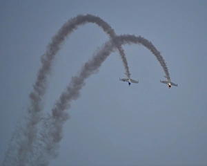 <b class=qtipBold><figcaption>CM9 5493 Twister Aerobatic Team</figcaption></b><br>Chris Burkett, Peter Wells, Twister Aerobatic Team, Silence Twister, Twilight pyrotechnic display, Silverstone Classic 2015, Silverstone Classic 2015, aerial display, Chris Burkett, Chris McEvoy, cjm-photography, Classic Racing Cars, display, G-JINX, G-WZIP, historic racing cars, HSCC, motor racing, motorsport, Northamptonshire, nostalgia, Peter Wells, rocking and racing, Silence Twister, Silverstone, Silverstone Classic, Silverstone Classic 2015, Sliverstone Classic, twilight pyrotechnic display, Twister Aerobatic Team<br><em>© ©2015 Chris McEvoy, all rights reserved, www.cjm-photography.co.uk</em> CM9 5493 Twister Aerobatic Team