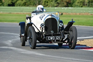 <b class=qtipBold><figcaption>Vivian Bush, Bentley 3 litre</figcaption></b><br>Vivian Bush, Bentley 3 litre, motor racing, motorsport, Seaman Memorial Trophies, Seaman Trophy, Snetterton, vintage cars, VSCC<br><em>© (C)2013 Chris McEvoy, all rights reserved</em> Vivian Bush, Bentley 3 litre