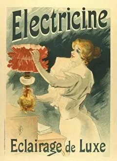 Advertisement for Electricine luxury lighting