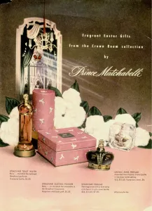 Advertisement for Prince Matchabelli perfumes