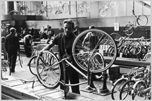 Raleigh cycle factory, Nottingham