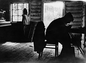 1943, soviet composer dmitri shostakovich working in his little chicken coop studio 1943, soviet composer dmitri shostakovich working in his little chicken coop studio