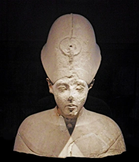 Akhenaten Painted limestone The Amarna Period: latter half of the Eighteenth Dynasty Akhenaten Painted limestone The Amarna Period: latter half of the Eighteenth Dynasty