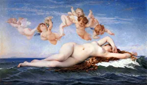 Alexandre Cabanel (1823 - 1889) French painter. The Birth of Venus (1863), oil on canvas Alexandre Cabanel (1823 - 1889) French painter. The Birth of Venus (1863), oil on canvas