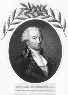 Antoine de Jussieu (1686-1758), French botanist.One of a family of distinguished botanists Antoine de Jussieu (1686-1758), French botanist.One of a family of distinguished botanists