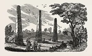 The Arrows, Near Boroughbridge, Yorkshire: the Three Columns, Called the Devils Arrows The Arrows, Near Boroughbridge, Yorkshire: the Three Columns, Called the Devils Arrows