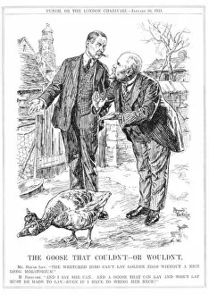 Images Dated 1st January 1905: Arthur Bonar Law and Raymond Poincare