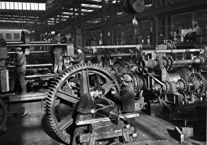 Assembly line of machine tool plant (factory) 'ivo lola ribar' at zeljeznik Assembly line of machine tool plant (factory) 'ivo lola ribar' at zeljeznik