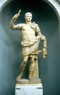 Augustus Caesar (Gaius Julius Caesar Octavianus, 63 BC-14 AD) First Roman Emperor Augustus Caesar (Gaius Julius Caesar Octavianus, 63 BC-14 AD) First Roman Emperor