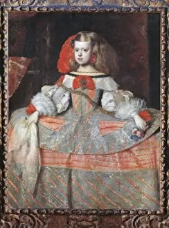 Images Dated 9th March 2014: Austria, Vienna, Portrait of Infanta Margarita Theresa (1651-1673) at Age 8, 1659
