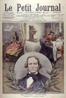 Barthlemy Thimonnier (1793-1857) French inventor. Patented first sewing machine to Barthlemy Thimonnier (1793-1857) French inventor. Patented first sewing machine to