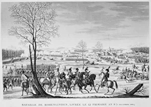 Battle of Hohenlinden, 3 December 1800. French under General Jean Moreau victorious Battle of Hohenlinden, 3 December 1800. French under General Jean Moreau victorious