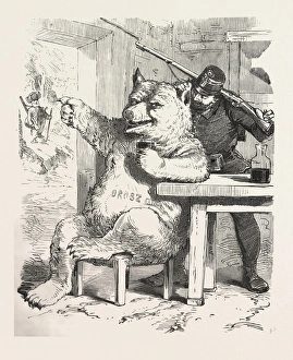 Universal images group/universal history archive history/bear having glass wine Universal images group/universal history archive history/bear having glass wine