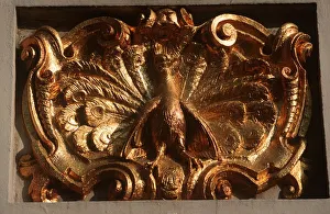 Belgium, Brussels, Grand Place, decorative detail Belgium, Brussels, Grand Place, decorative detail