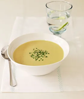 <b class=qtipBold><figcaption>Bowl of curried parsnip soup</figcaption></b><br><em>© Dorling Kindersley/UIG</em> Bowl of curried parsnip soup