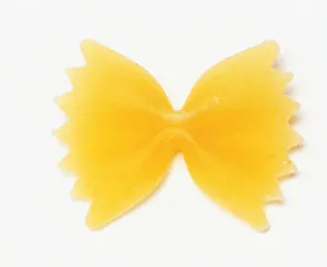 <b class=qtipBold><figcaption>Bowtie shaped pasta</figcaption></b><br><em>© Dorling Kindersley/UIG</em> Bowtie shaped pasta