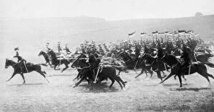 Images Dated 3rd February 2014: British Lancers Charging