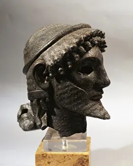 Bronze head of Zeus, from Olympia, Greece Bronze head of Zeus, from Olympia, Greece